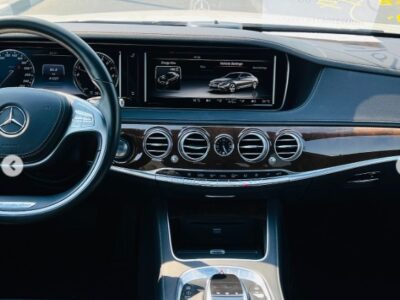 2015 MERCEDES-BENZ S 400 h White CHASSIS GUARANTEE