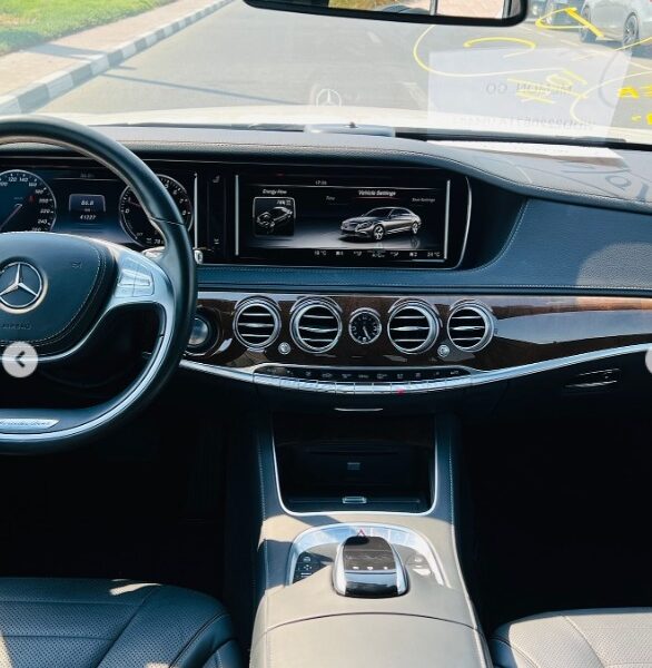 2015 MERCEDES-BENZ S 400 h White CHASSIS GUARANTEE