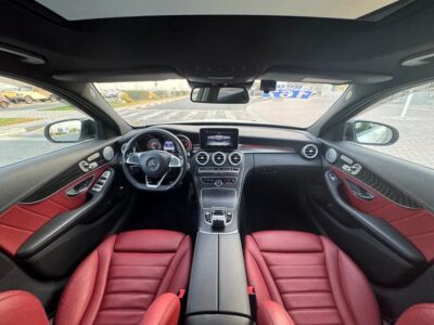 2016 Mercedes-Benz C-Class C43 AMG 4Matic White Red in Perfect Condition