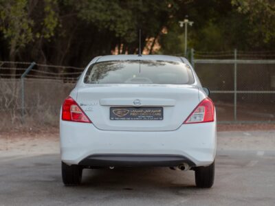 2023 Nissan Sunny SV 4 Cylinder Engine GCC Specs White Beige