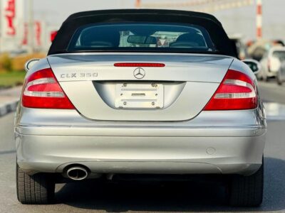 2007 Mercedes-Benz CLK-Class CLK 350 Neat & Clean Car Silver Black