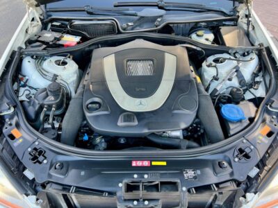 2011 Mercedes-Benz S 550 5.5L V8 Engine Automatic White Black