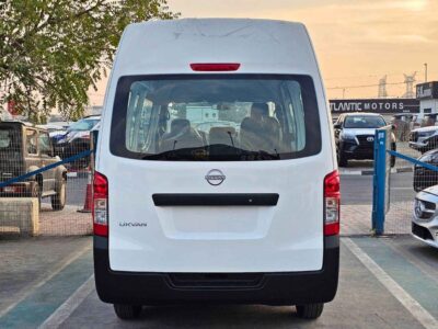 2025 Nissan Urvan HIGHROOF M/T PANEL VAN 2.5L V4 PETROL White Black