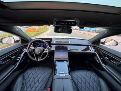 2022 Mercedes-Benz S-Class S 580 4Matic White Black in Perfect Condition