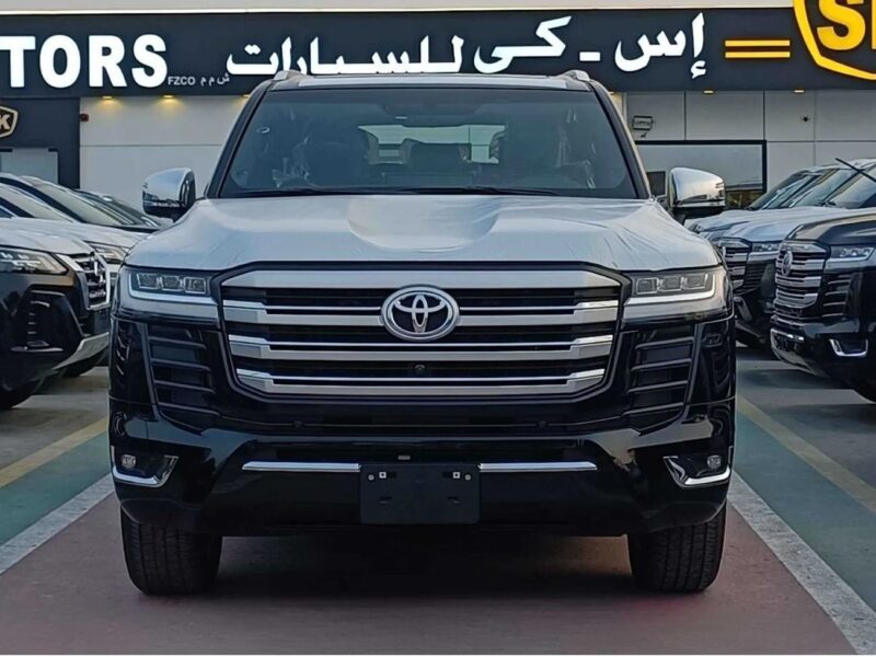 2025 Toyota Land Cruiser 3.L VXR TWIN TURBO Black Full Option