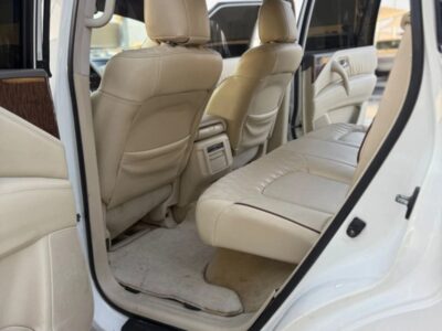 2013 Nissan Patrol SE 4.0 litre 6 Cylinder Engine SUV White Beige