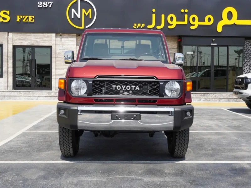 2025 Toyota Land Cruiser Pick Up LX 4.0 litre V6 Engine Burgundy Beige