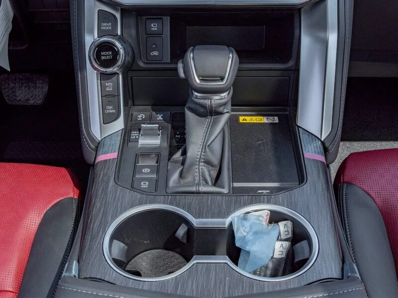 2026 Toyota Land Cruiser VXR 6 Cylinder Engine White Red