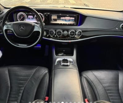 2015 MERCEDES BENZ S550 V8 AUCTION GRADE 4/B
