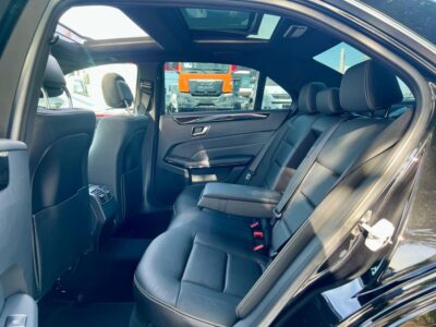 MERCEDES-BENZ E 300 3.5L V6 petrol engine Black Black 2015