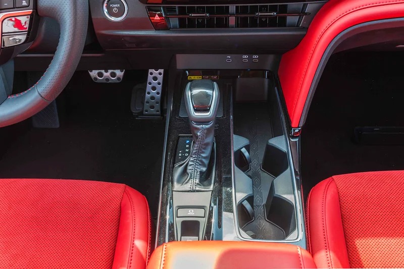 2024 Toyota Camry S Plus Hybrid 2.0 4 Cylinder Engine FWD Red