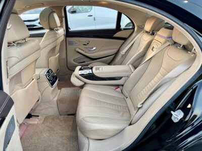 MERCEDES-Benz S 500 4.7L twin-turbocharged V8 Engine Black Beige 2014