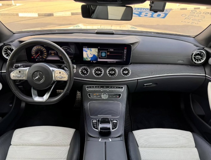 MERCEDES-BENZ E450 V6 Coupe Grey AUCTION GRADE 4.5/B