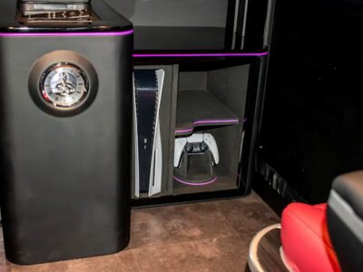 2025 Toyota Hiace GLS VIP Van 4 Cylinder Engine GCC Specs Black Red