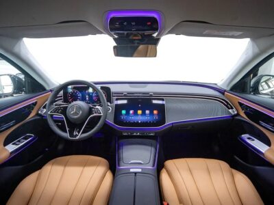 2024 Mercedes-Benz E-Class E 200 4 Cylinder Engine Black Tan