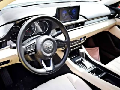 2022 Mazda 6 S Grade 4 Cylinder Engine White Beige GCC Specs