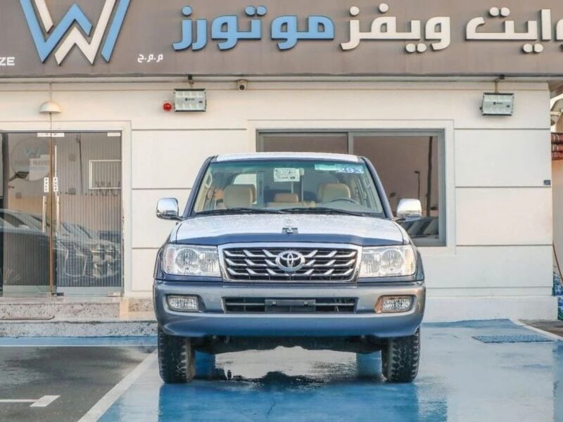 2007 Toyota Land Cruiser GX 4.5L 6 Cylinder Engine 2007 Manual Blue Beige