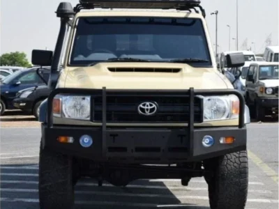 Toyota Land Cruiser Pick Up 4.5L 8 Cylinder 2017 4WD Diesel Manual Beige Grey