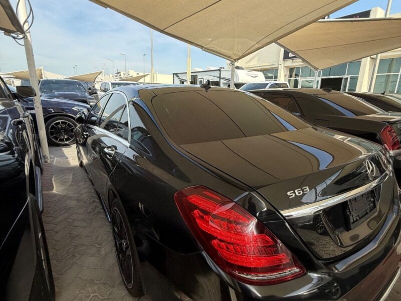 2017 Mercedes-Benz S 350 3.5 Litre 6 Cylinders Engine Black Beige