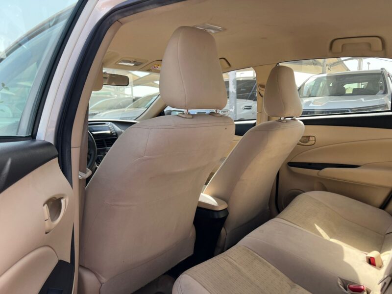 2022 Toyota Yaris1.5 L Engine GCC Specifications White Beige