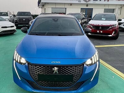 2023 Peugeot Peugeot 208 1.2 L Turbo 3-cylinder Blue Black