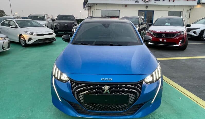 2023 Peugeot Peugeot 208 1.2 L Turbo 3-cylinder Blue Black