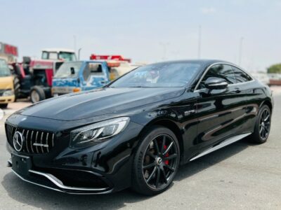 2017 MERCEDES BENZ S63 COUPE AMG 5.5L V8 biturbo Engine Black