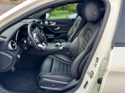 2019 Mercedes-Benz C-Class C43 AMG 6 Cylinder Engine White Black