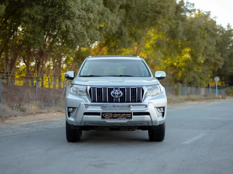 2019 Toyota Prado VXR 4 Cylinder Engine 4WD GCC Specs Silver Brown