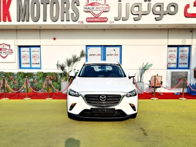 2020 Mazda CX-3 Standard GCC SPECS Clean Title Perfect Condition White Black