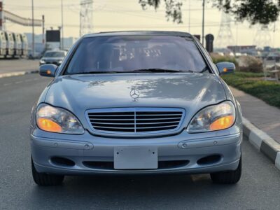 2000 Mercedes-Benz S 500 5.0-liter V8 Engine Blue Grey