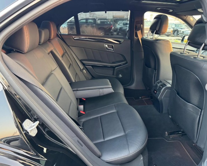 2009 MERCEDES BENZ E550 AMG BODY KIT V8 AUCTION GRADE 4/B Black