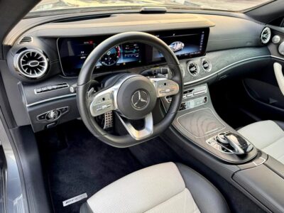 2019 Mercedes-Benz E-Class E450 4Matic E450 Coupe Grey White