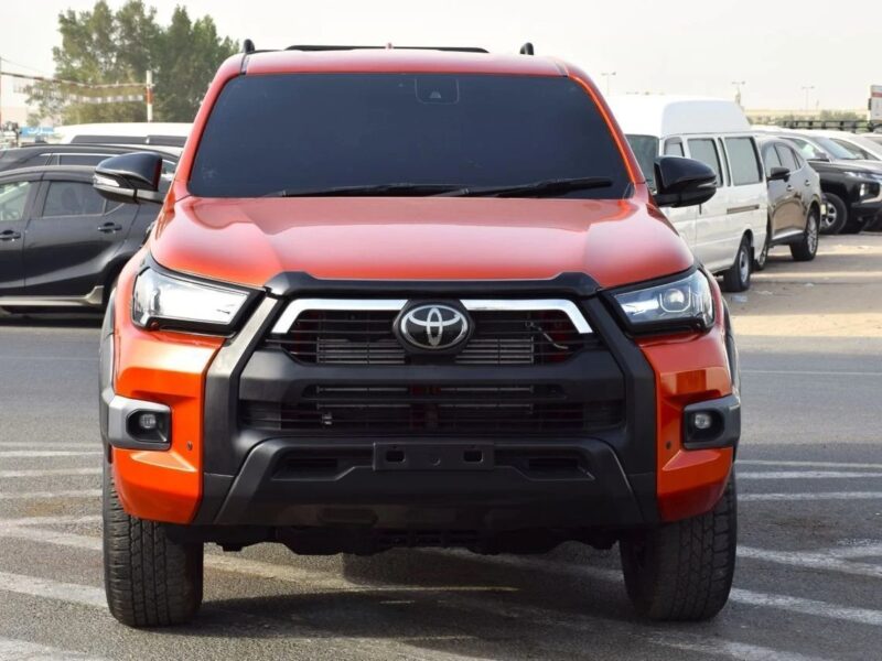 2024 Toyota Hilux S GLX 2.8L AWD AT Diesel Right Hand Drive Orange Black