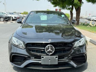 2017 MERCEDES BENZ E63 S 4MATIC+ 4.0 Twin-Turbocharged Petrol Engine Black