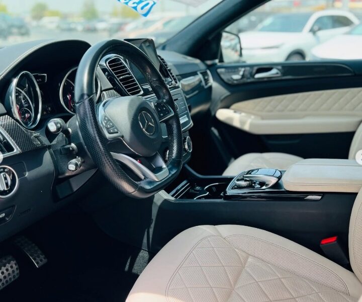 2016 MERCEDES BENZ GLE 43 3.0L Twin-Turbocharged V6 Engine Black Beige