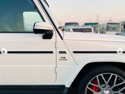2021 MERCEDES BENZ G 63 White-Black CHASSIS GUARANTEE