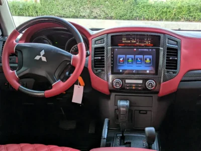 2016 Mitsubishi Pajero GLS MID MODIFIED SIGNATURE EDITION Silver Red