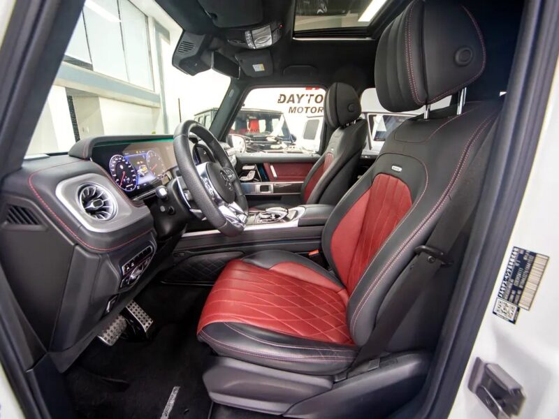 2022 Mercedes-Benz G-Class G 63 AMG DOUBLE NIGHT PACKAGE White Red