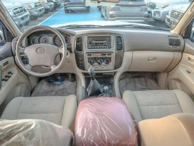 2007 Toyota Land Cruiser GX 4.5L 6 Cylinder Engine 2007 Manual Blue Beige