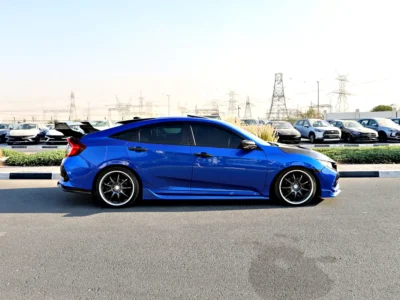 2020 Honda Civic RS TURBO FULLY MODIFIED Blue Beige GCC Specs
