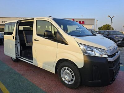 2025 Toyota Hiace Std Roof Newshape 2.8l Diesel MT White Grey