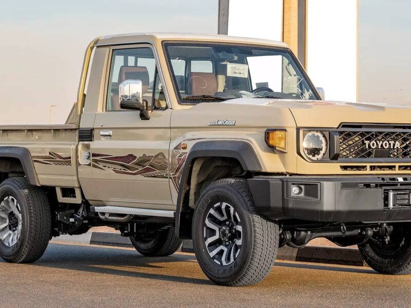 2025 Toyota Land Cruiser 79 series Other 4.0L 6-Cylinder Petrol Beige Brown