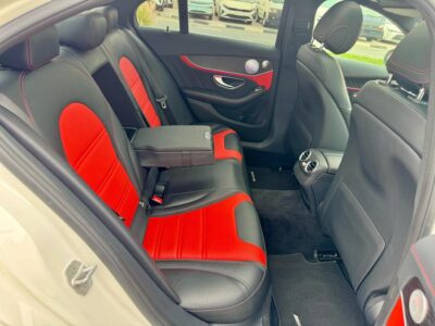 MERCEDES-BENZ C 63 WHITE-RED 2016 Petrol A/T