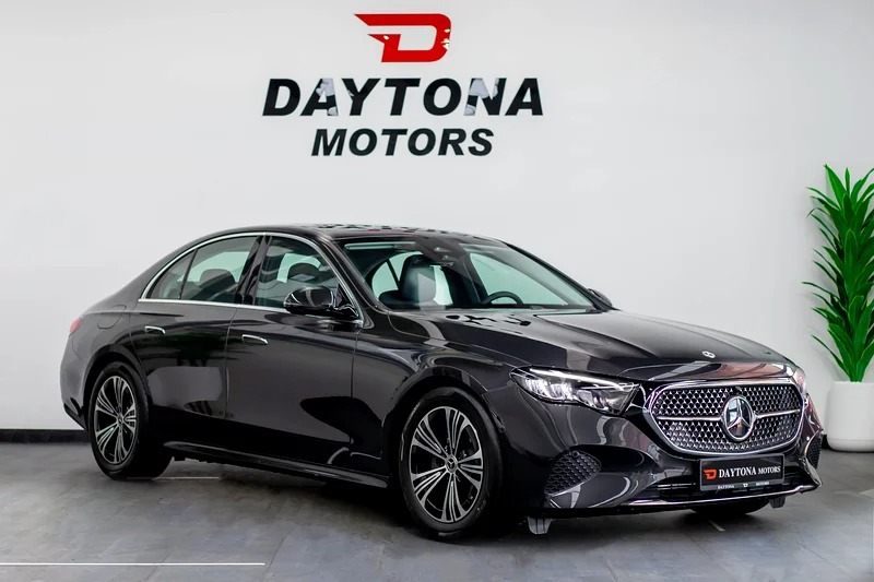 2024 Mercedes-Benz E-Class E 200 4 Cylinder Engine Black Tan