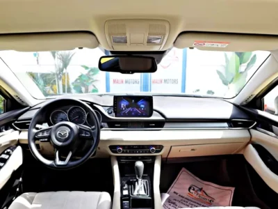 2022 Mazda 6 S Grade 4 Cylinder Engine White Beige GCC Specs