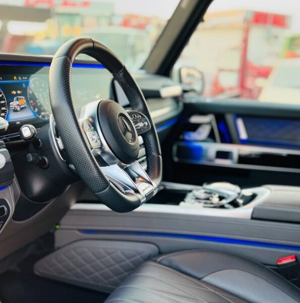 2021 MERCEDES BENZ G 63 White-Black CHASSIS GUARANTEE