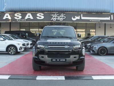 2025 Land Rover Defender 110 X-Dynamic HSE 6 Cylinder Engine Black Tan