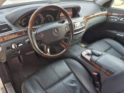 2006 MERCEDES BENZ S 350 V6 AUCTION GRADE 4/B White Black