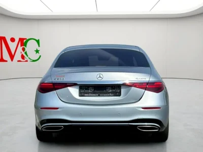 2021 Mercedes-Benz S-Class S 500 6 Cylinders Engine Silver Black